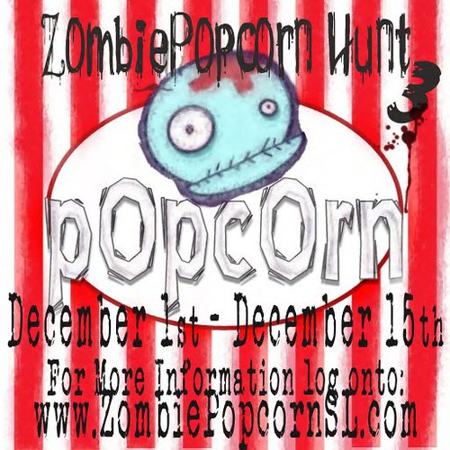ZombiePopcorn Hunt 3 Press Release