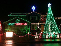 Magical Lights on 63rd Street in Vancouver WA