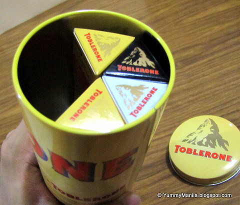 Toblerone Tin Cans