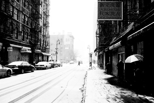 Broome Street in the Snow (II)