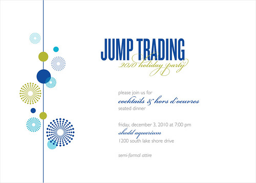Jump Holiday Party Invitation