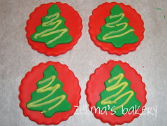 Cupcake Toppers - Christmas Tree