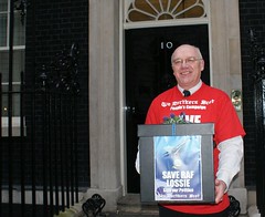 Northern Scot petition at downing street - cropped