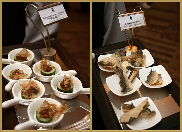 Little hor d'oeuvres while the guests mingled at the reception...