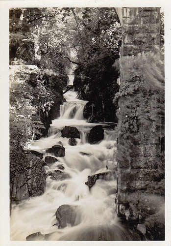 Falls of Cruachan, Scotland. 1935.
