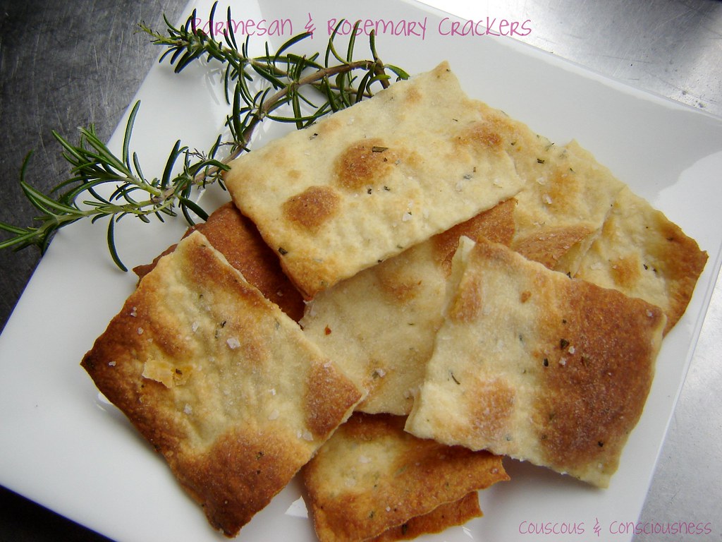 Parmesan & Rosemary Crackers 2