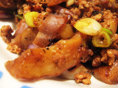Chinese Style Eggplant with Pork