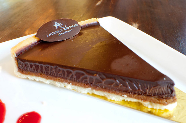 Laurent Bernard's Chocolate tart 1