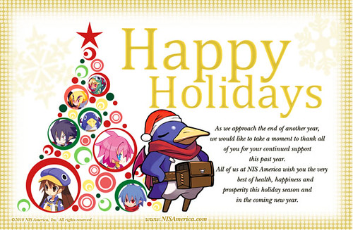 NIS America: Happy Holidays