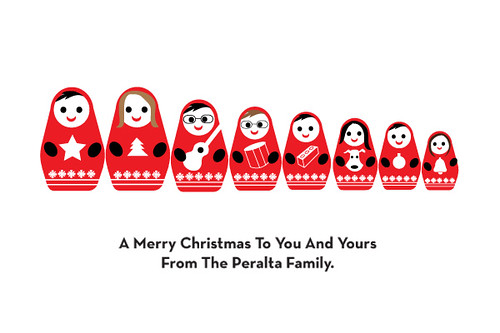 Holiday Greetings From The Peralta Family