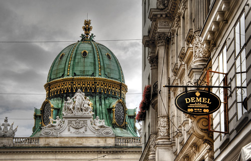 Demel and Hofburg. Vienna. Demel y el Hofburg. Viena