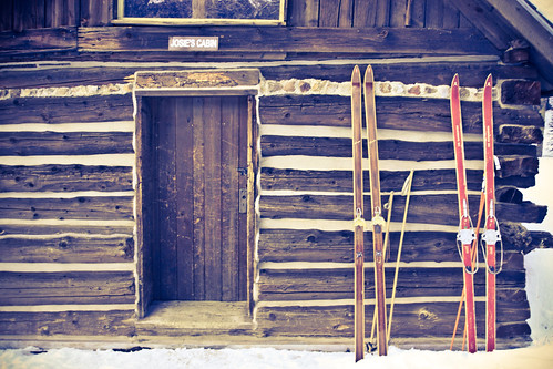 hut with skis (1 of 1)