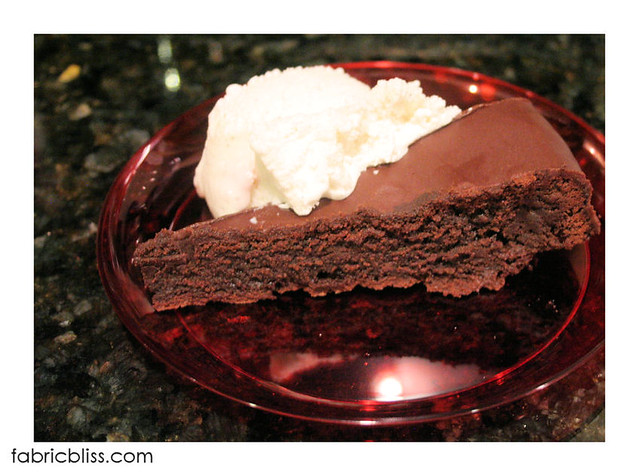 flourless chocolate cake - yummo