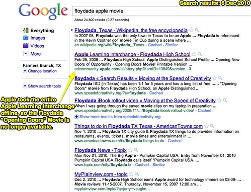 Floydada Apple Movie Google Search Results