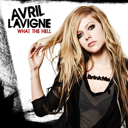 Avril Lavigne What The Hell single cover