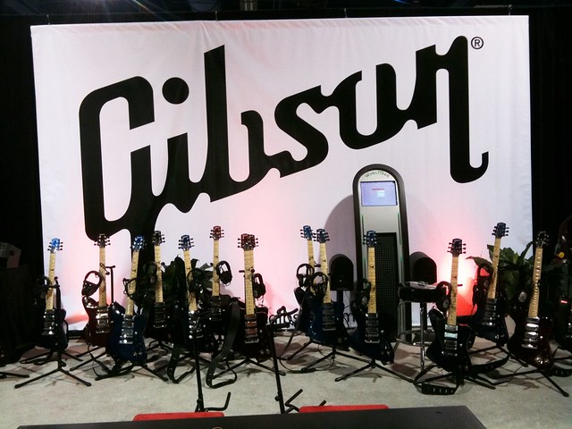 Gibson Firebird X Guitar at CES