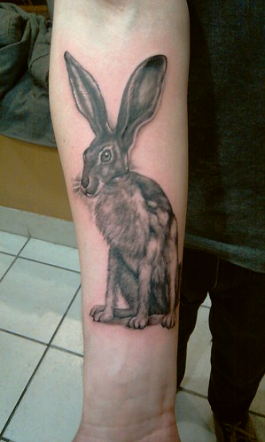 jack rabbit tattoo Uploaded January 9 2011 rabbit tattoo