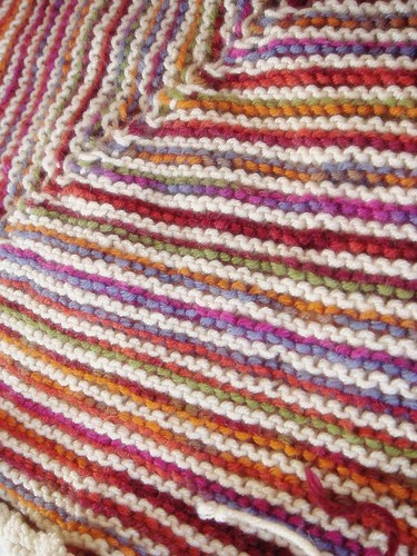 garter stitch rainbow