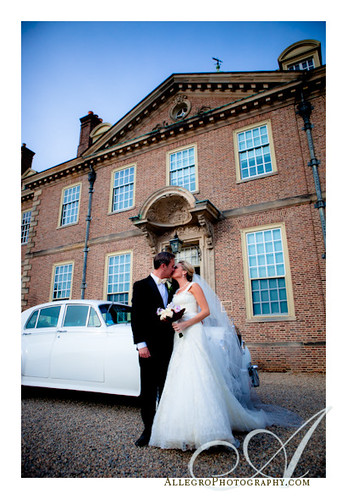 crane-estate-castle-hill-wedding-inspiration-mm- bride and groom in limo at estate ipswich massachusetts