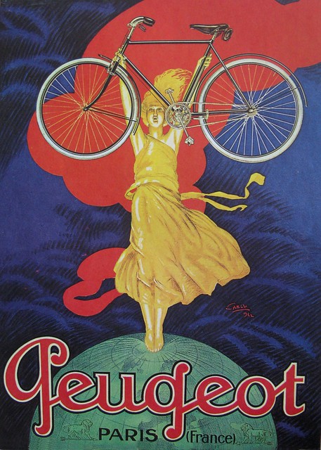 Vintage Bicycle Posters: Peugot