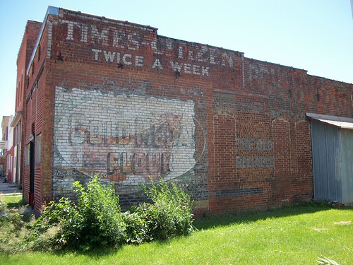 Gold Medal and Bull Durham Ghost Sign