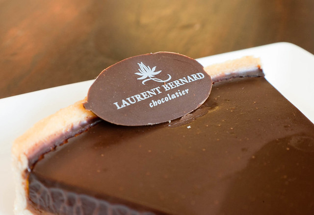 Laurent Bernard's Chocolate tart 4
