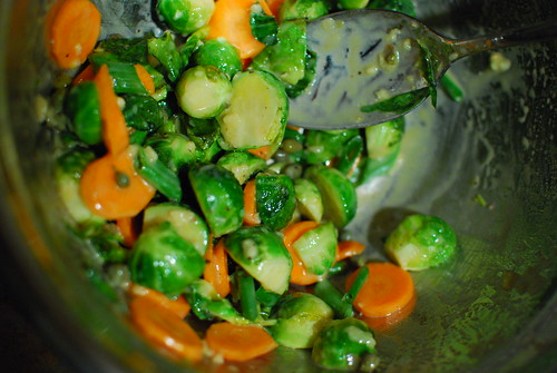 Brussels Sprouts with Dijon Vinaigrette