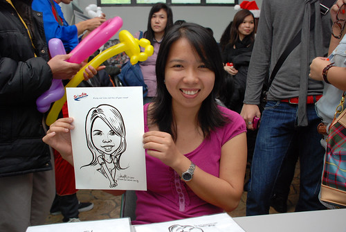 Caricature live sketching for Snow City - Day 5 - 3