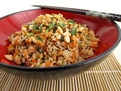 Asian Brown Rice Salad 115