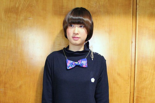 QOS 5 Colour Ribon  Neck-less & Shoulder Tie Dress - Yui