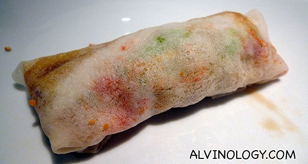 My self-wrapped popiah