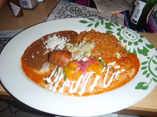 The Supreme Chile Relleno features lobster