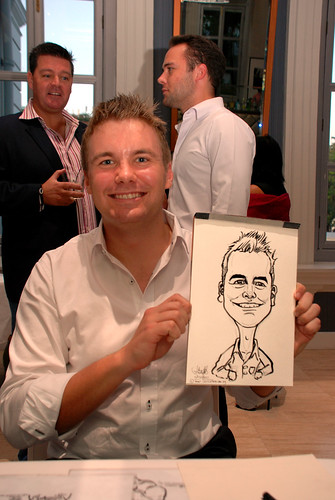 Caricature live sketching for Norden Shipping - 8