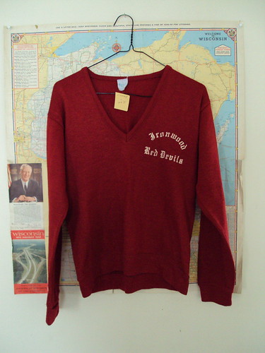 Vintage Ironwood Red Devils Sweater