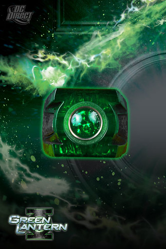 green lantern ring prop. Green Lantern Movie Power Ring