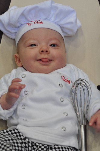 11 weeks baby chef