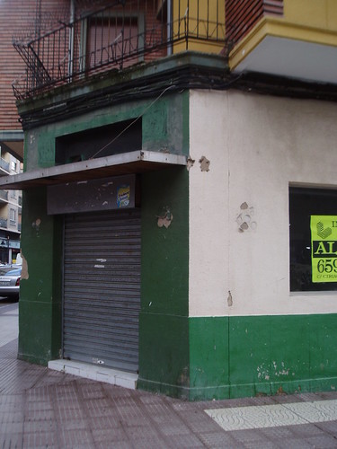 Comercio cerrado en Logroño Calvo Sotelo