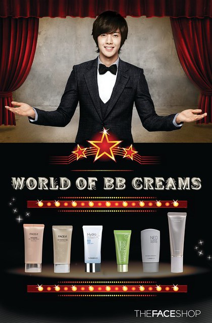 Kim Hyun Joong The Face Shop "The World of BB Creams” [Mar 2011]