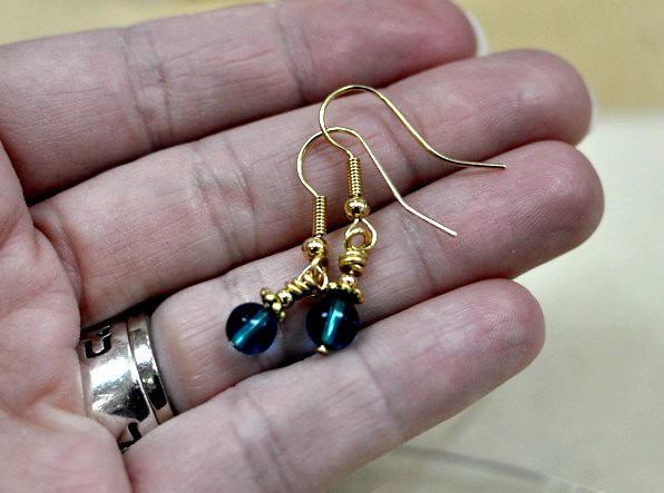 a pair of earrings