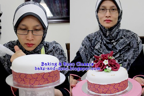 Batch 31 Dec 2010: Basic Fondant Wedding Cake