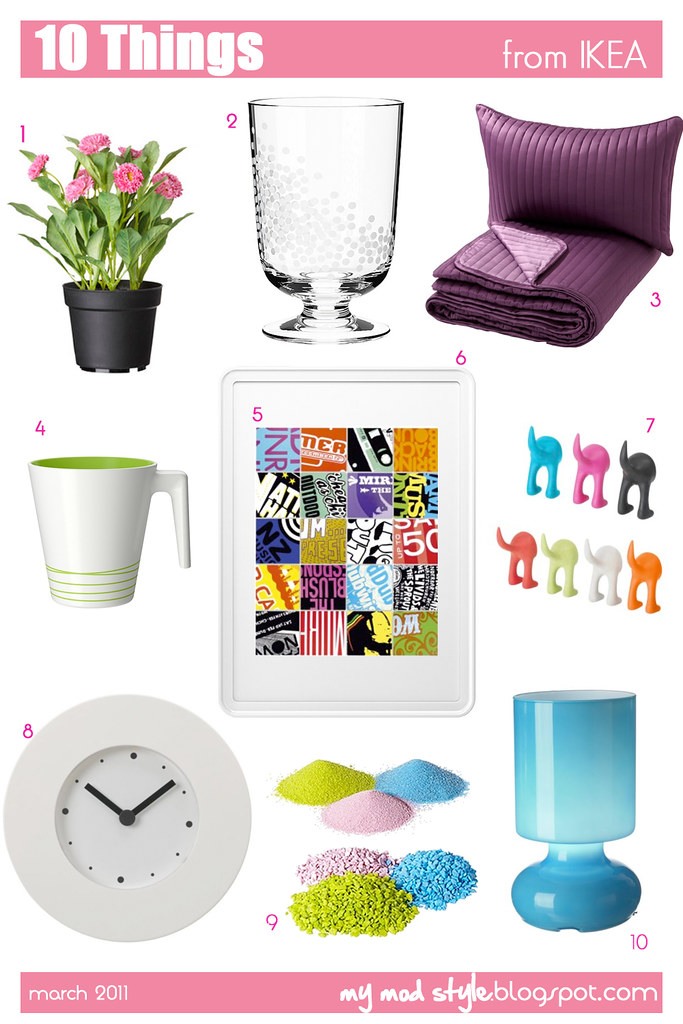 10 things from IKEA - March 2011