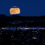 Super Moon in Trondheim, Norway (Explored 20/3-2011)