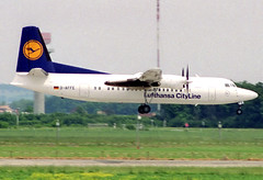 Lufthansa CityLine Fokker 50 D-AFFE TLS 22/05/1993