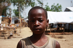 Sin noticias de sus padres. Refugiados de Costa de Marfil