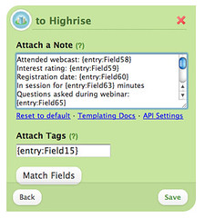 Highrise Note Templating Example