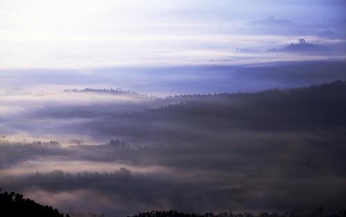 フリー写真素材|自然・風景|霧・霞|山|ネパール|