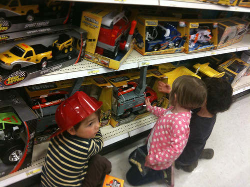 target toy aisle