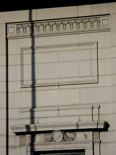 Architectural Detail: Former United States Post Office (aka Alameda Professional Plaza) - 2417 Central Avenue, Alameda, CA
