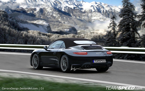 Check out DJ's Cabriolet rendering based on the 991 C2S