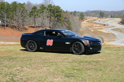supercharged Camaro road race car